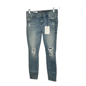 EUNINA Mica Distressed Ankle‎ Jeans Size 5 NWT